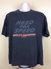 Vtg 2001 Harley Davidson T-Shirt Black XL Y2K Louisville Kentucky Made in USA