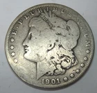 1901 S * SILVER MORGAN DOLLAR as Seen * USA ONLY Please * USA FREE SHIPPING