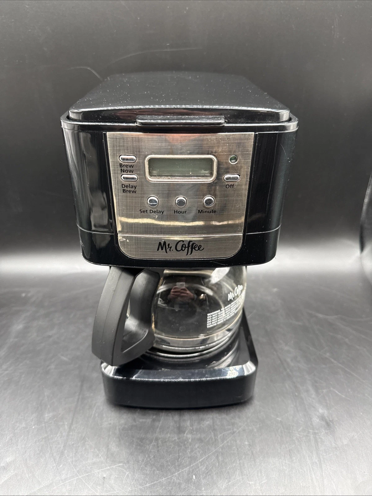 Mr. Coffee jwx3 5 Cup Programmable Coffee Maker w/ Carafe & Basket -WORKS - READ