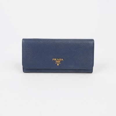 Prada Metalllogo Brieftasche 152752924