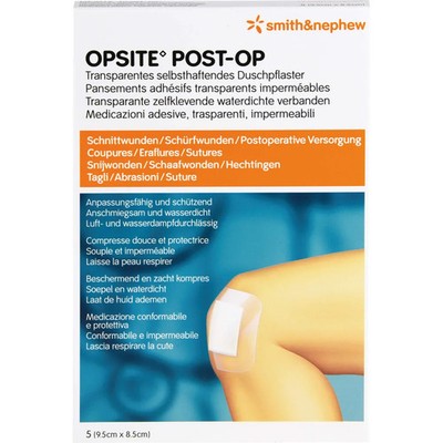 Opsite Post-op 8,5x9,5 cm Verband 5St - PZN 81719