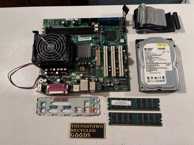 HP PAVILION 543 IMPERIAL GL VE MOTHERBOARD INTEL PENTIUM 4 2GHz 2GB RAM HDD XP