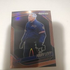 2025 Panini Prizm Black Marv Levy Football #/225 Pig Skin  1/225!