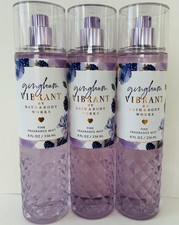 3 New Bath  Body Works GINGHAM VIBRANT 8 Fl Oz Fine Fragrance Mist Lot Set