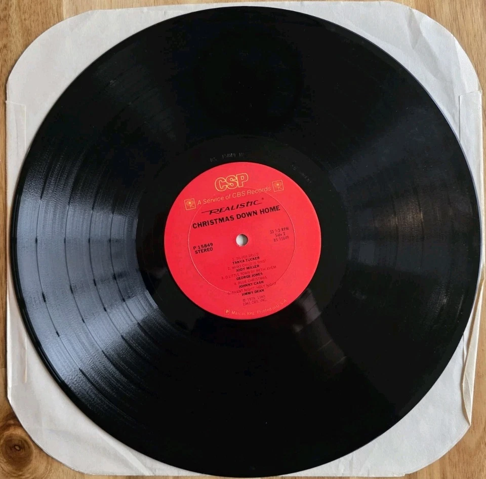 Willie Nelson, Jones, Cash, Tucker🥇 Christmas Down Home 1981 Terra 1st Press NM - Image 4 of 4