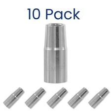 Kemppi Gasd&uuml;se - Schwerlastgewinde 61 mm, Durchmesser 16 mm - 10er Pack (W021179) (Box