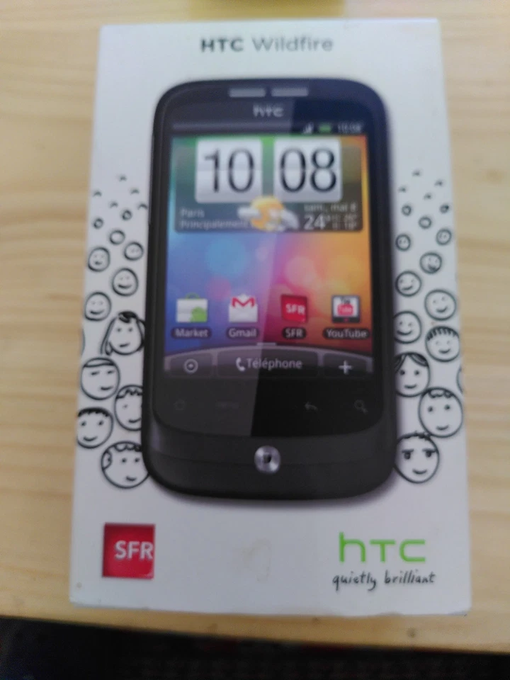 HTC Wildfire A3333 / Buzz / G8 - Fonctionnel boîte accessoires Android vintage - Photo 4/4