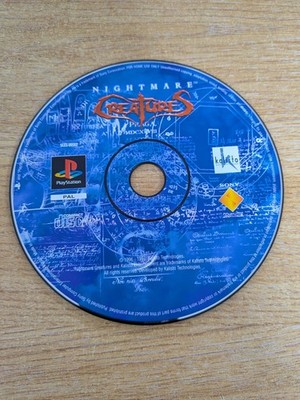 Nightmare Creatures Spiel - Playstation 1 / PS1 - (PAL) - Nur Disc - Getestet