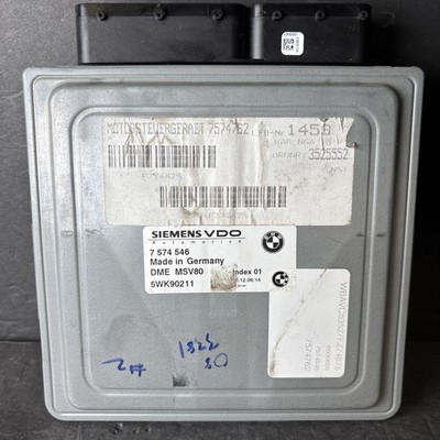 2007 - 2011 BMW 328i 528i E90 ECM ECU Engine Computer 7574546