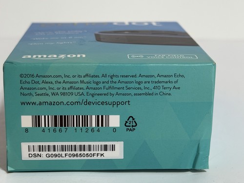 Amazon Echo Dot (2nd Generation) Smart Speaker - Black