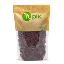 Organic Cranberries, 2.2 lb (35.2 oz), Non-GMO, Gluten-Free, Kosher, Vegan, S...