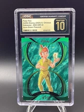 Disney Peter Pan 2025 Kakawow Aura Green 2/25 #AD-IGR-32 CGC 10 Pristine POP 1