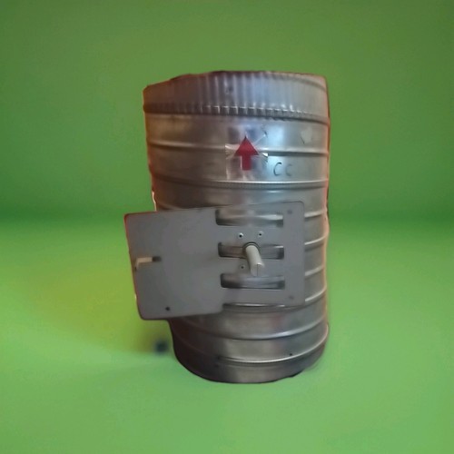 8" In Spiral Duct Zone Damper Carrier/ Bryant