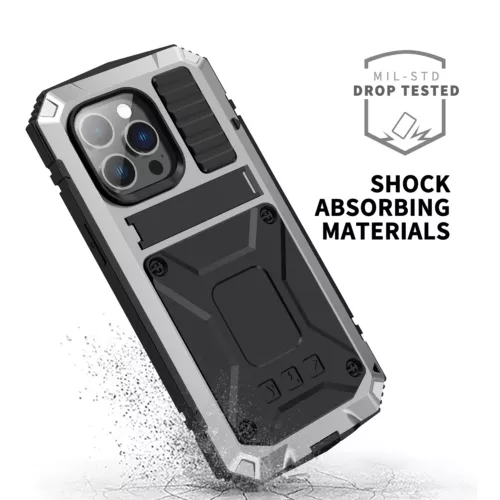 Metal Gorilla Glass Shockproof HeavyDuty Stand Case For iPhone 16 15 14 13 12 AU - Picture 38 of 55