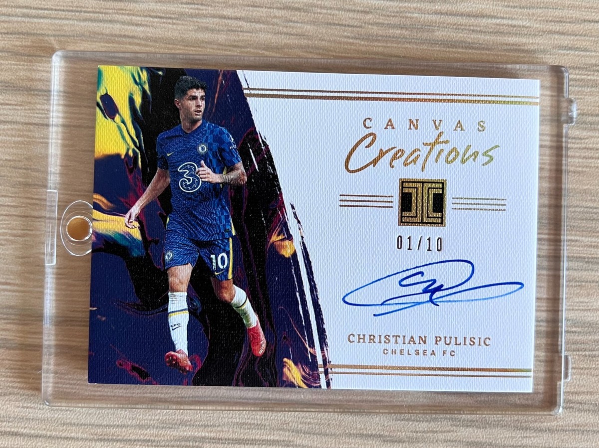 2021-22 Panini Impeccable Soccer Christian Pulisic Auto 1/10
