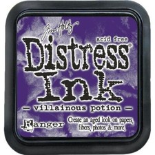 New RANGER Holtz Distress FULL SIZE INK PAD PURPLE VILLAINOUS POTION