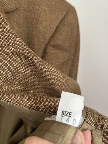 Blazer Chaqueta Deportiva Vintage DAKS Forrada 40T Lana Lino Seda DAKS Jermyn Street - Imagen 16 de 24