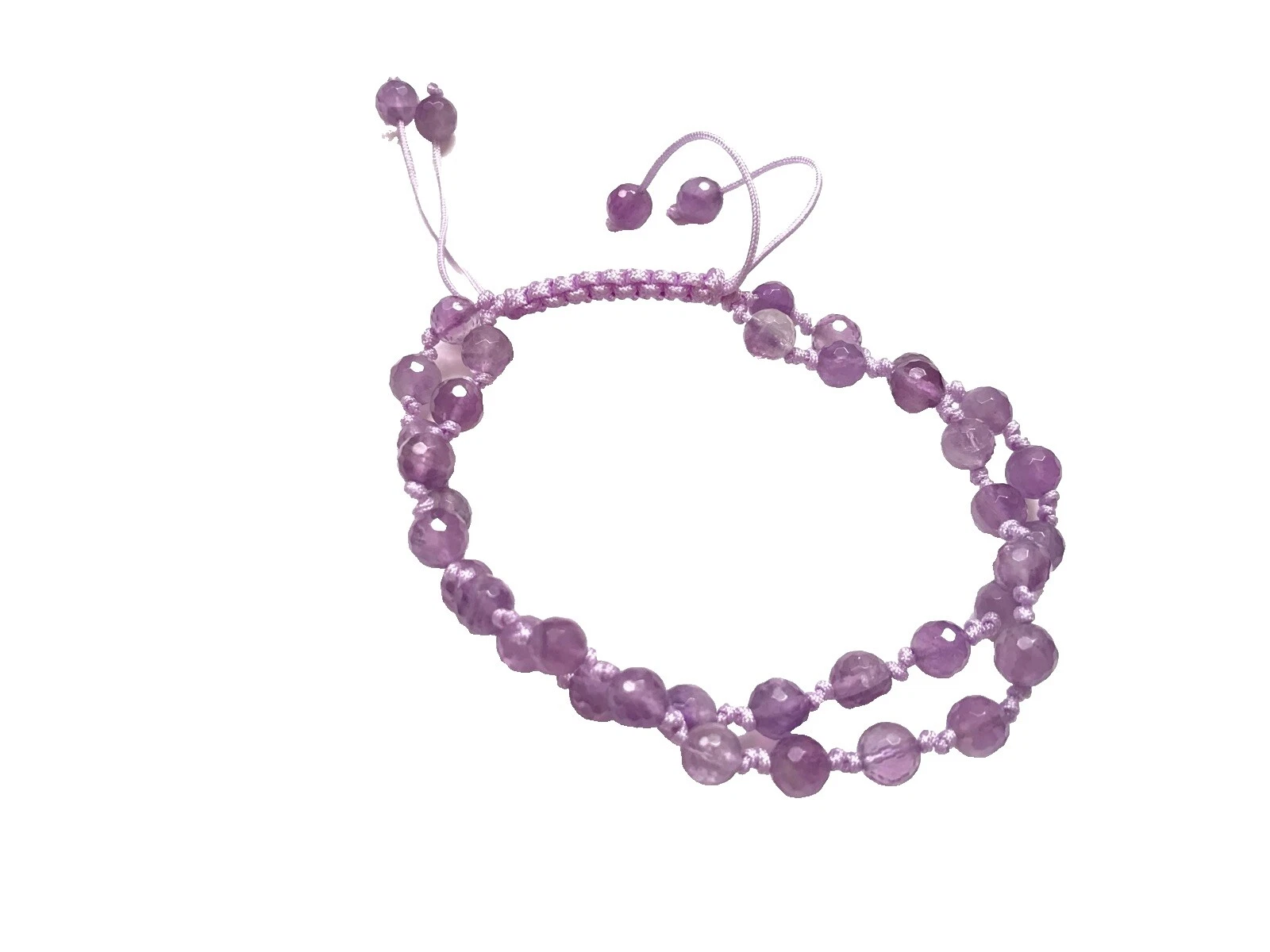 Joyería de moda de piedra de amatista Swarovski