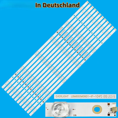 LED-Streifen für Philips 65PUS6704/12 65PUS6754 65PUS7805 LBM650M0601-HF-4(0)