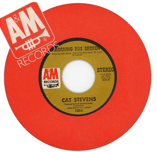 45 RECORD - CAT STEVENS - MORNING HAS BROKEN | eBay