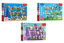 Trefl 9 in 1 Puzzle / Kinderpuzzle - Paw Patrol / Gabby's Dollhouse / Peppa Pig