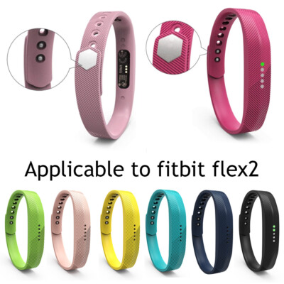 Neu Stunning Silicone Bracelet Generic Replacement Watch Strap for Fitbit Flex 2