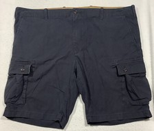 Dockers Cargo Shorts Men's 46 Black Camping Hiking Outdoors
