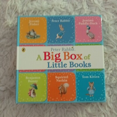 Peter Rabbit Big Box Of Little Books X9 Childrens Book Set Boxed Beatrix Potter 