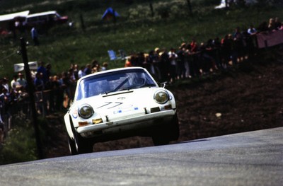 Claude Haldi Paul Keller, Porsche Club Romand, Porsche 911 S 1971 Old Photo 1