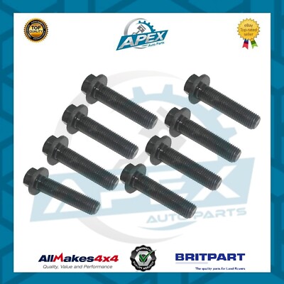 X8 DUAL MASS FLY WHEEL BOLTS FOR LAND ROVER DEFENDER & DISCOVEY TD5 - ERR6581