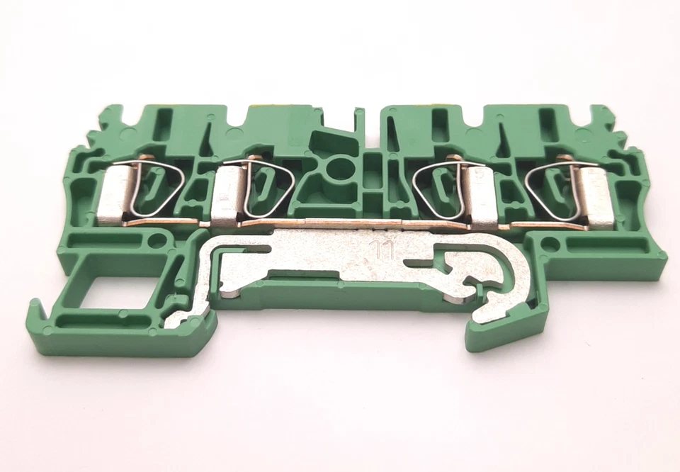 Lot Of 8 Allen Bradley 1492-LG3Q Feed Through Grounding Terminal Block 600V - Image 4 of 4