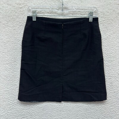【2000Archives】CORP MINISKIRT Y2K Vintage Black Mini Skirt 8 28 Medium Office Siren