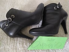 SCARPE DONNA GEOX TRONCHETTO NERO INVERNALE - TACCO A  SPILLO N°37 - più omaggio