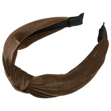 Velvet Knotted Headbands Hairband for Women 1.2 Inch Wide