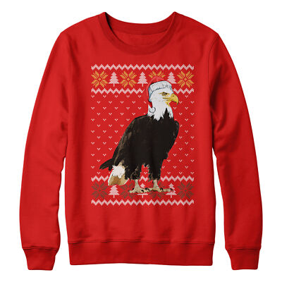 Weihnachten Adler Sweatshirt Wildtiere Tier Pullover Tag Kinder Tiere
