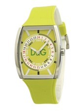 D&G Dolce and Gabbana DW3719240307 Woman SUMMER LAND Series Green RubberWatch