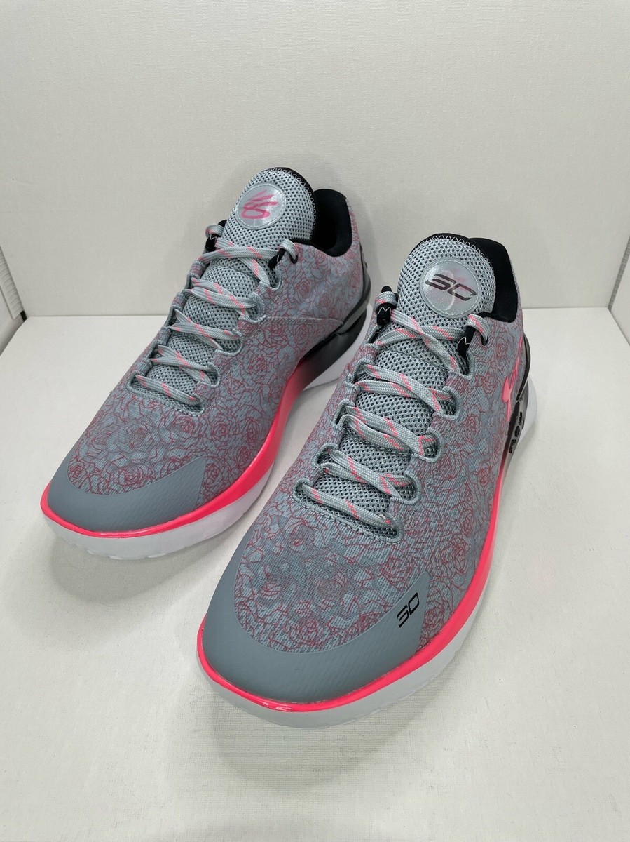 Under Armour Steph Curry 1 Low Flotro Mothers Day Grey Pink  display picture 2