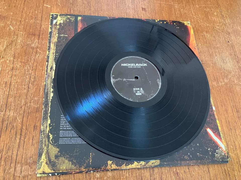 NICKELBACK Here And Now 180g LP Vinyl 2011 RARE - Imagem 2 de 4