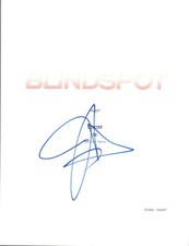 Jaimie Alexander Signed Autographed BLINDSPOT Pilot Episode Script COA 