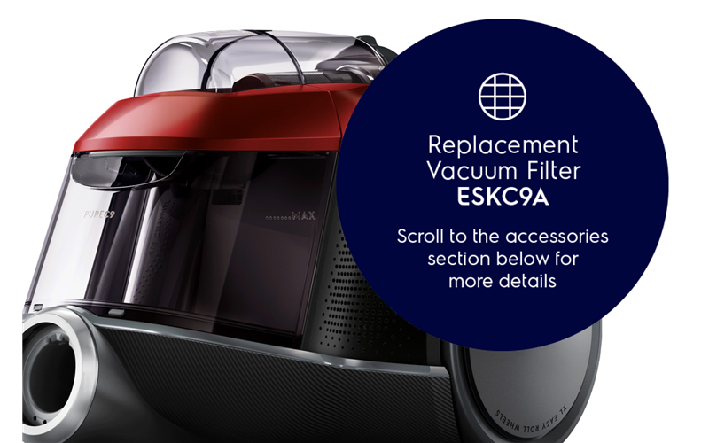 Electrolux PC91ANIMAT Pure C9 Pet Canister Bagless Vacuum Cleaner