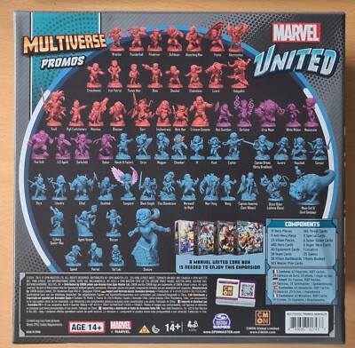 Marvel United: Multiverse, X-MEN PROMOS KS Exclusives