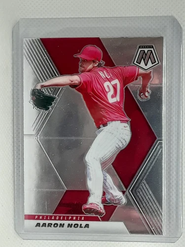 Aaron Nola 2021 Mosaic Baseball -  #40  - Philadelphia Phillies