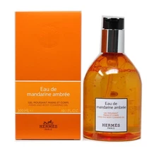 HERMES EAU DE MANDARINE AMBREE HAND AND BODY CLEANSING GEL 300 ML/10.1 FL.OZ.