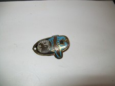 Steuerkopfschild Oldtimer Fahrrad Emblem Schutzblechschild Krone Adler Weltkugel