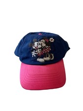 Disney Parks Mickey  Minnie Mouse Hat Adjustable One Size Cap NWT