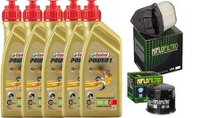 SUZUKI VL 1500 INTRUDER 1998 2009 TAGLIANDO CASTROL 10W40 FILTRO ARIA OLIO HIFLO