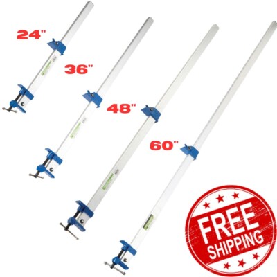 Bar Clamp Aluminum 24'' 36 In 48 Inch 60'' Woodworking Carpenter Quick Grip Tool