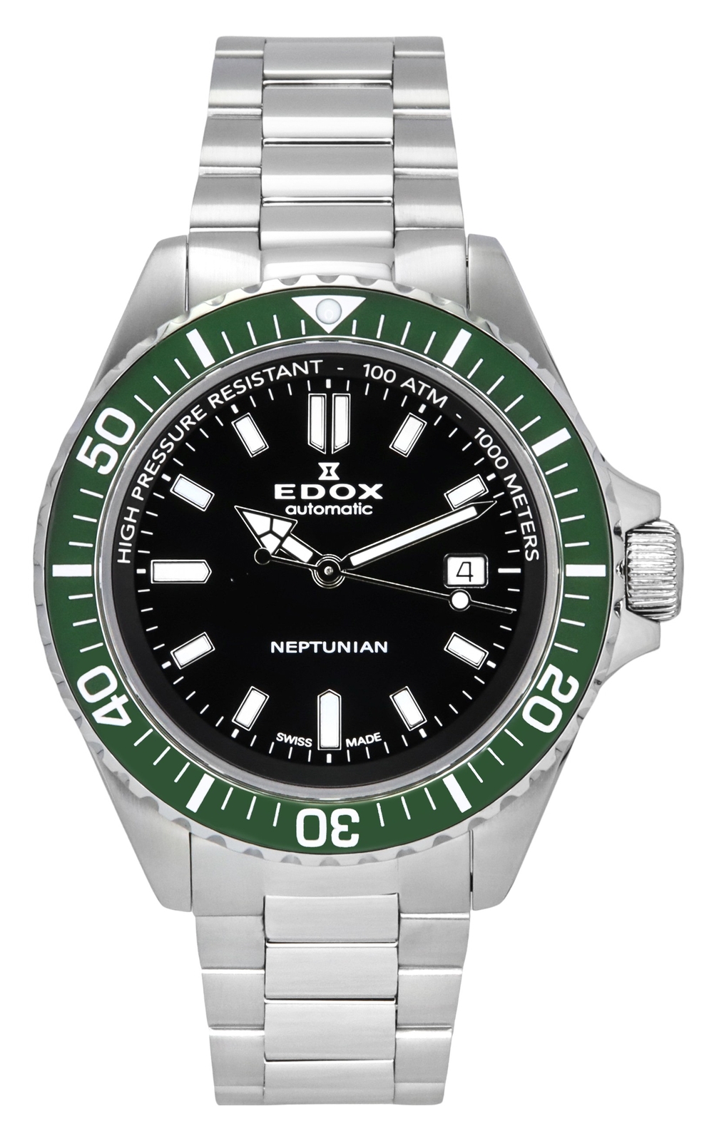 Orologio da uomo Edox Skydiver Neptunian Automatic Diver's 801203VMNIN 1000M