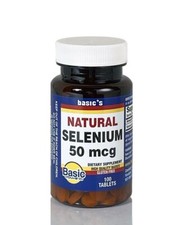 SM Basics Selenium Tab 50mcg - 100ct