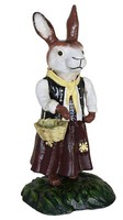 HäSin Vintage Hase HäSchen Osterhase Gusseisen Rost Antik Garten Ostern Landhaus